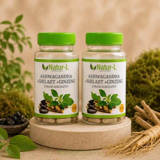 ASHWAGANDHA + SHILAJIT + GINZENG - 2 darabos csomag