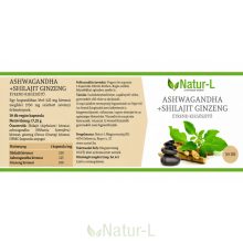 ASHWAGANDHA + SHILAJIT + GINZENG - 3 darabos csomag