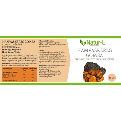 HAMVASKÉREG GOMBA - A fagyos észak gyógygombája