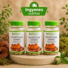 PECSÉTVIASZGOMBA (GANODERMA) tripla csomag
