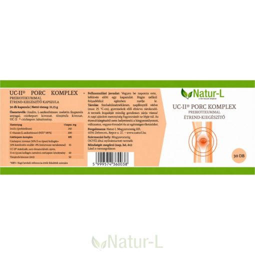 UC-II® PORC KOMPLEX tripla csomag