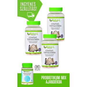 GYAPJAS TINTAGOMBA  3 db + AJÁNDÉK Probiotikum Mix!